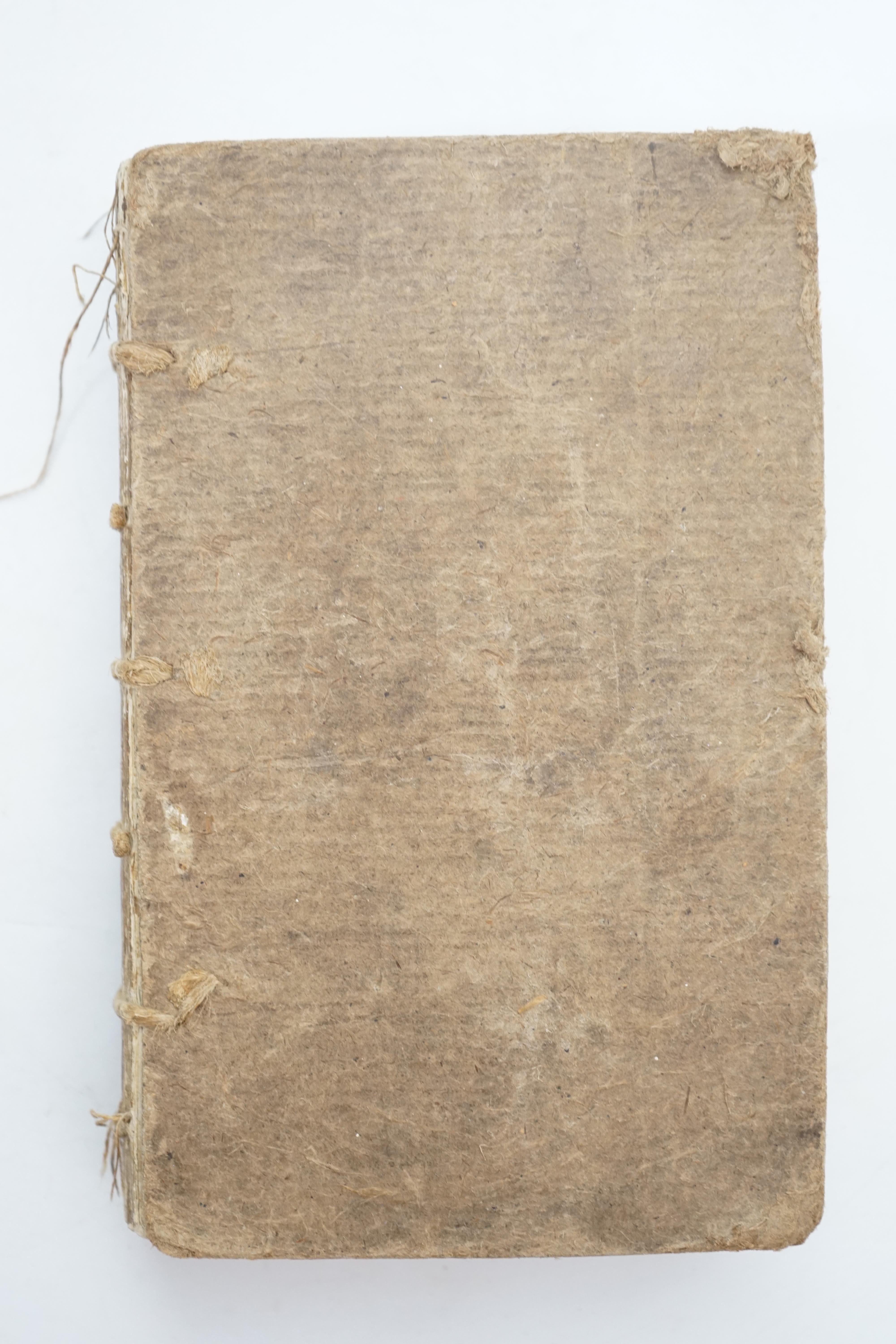 Maubray, James - The Female Physician, Containing all the Diseases incident to that Sex, in Virgins, Wives and Widows, with several wood-engraved capitals, head-and tail-pieces by Henry Woodfall, lacking title and spine,